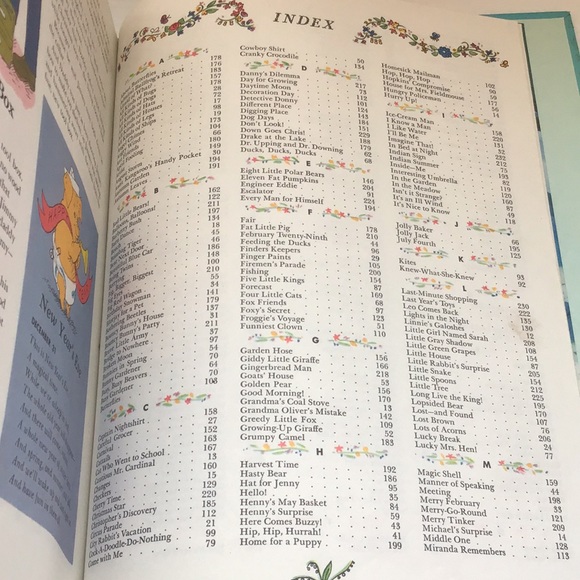 Richard Scarry 365 Stories Hardcover Vintage 80's - Picture 8 of 13